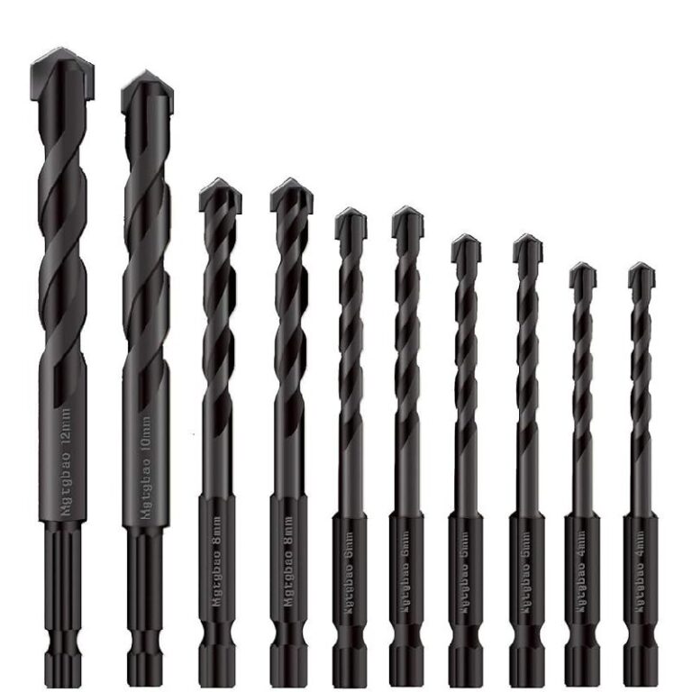 10pcs Black Concrete Drill Bit Set – Up to 20% Off Deal