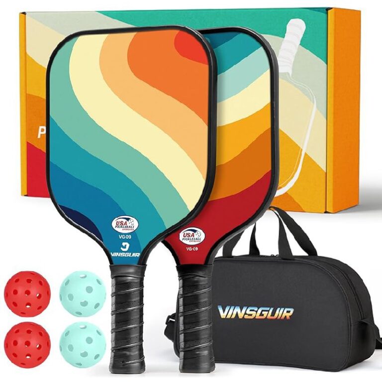 VINSGUIR Pickleball Paddles Set: Up to 9% Off Deal