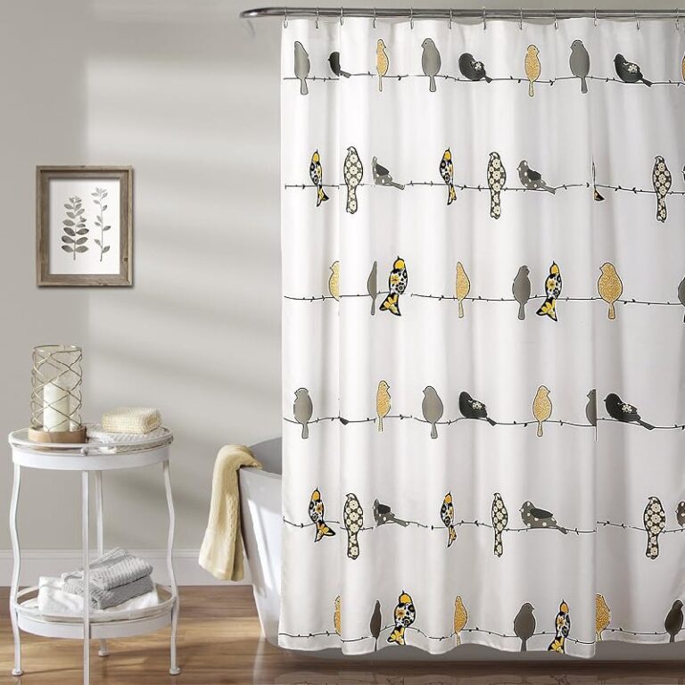 Lush Decor Rowley Birds Shower Curtain up to 54% off Deal