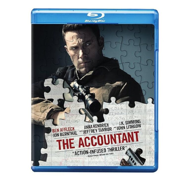 The Accountant Blu-ray up to 50% off Deal