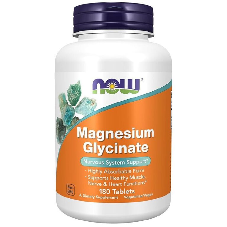 NOW Foods Supplements Magnesium Glycinate – Up to 58% Off Deal