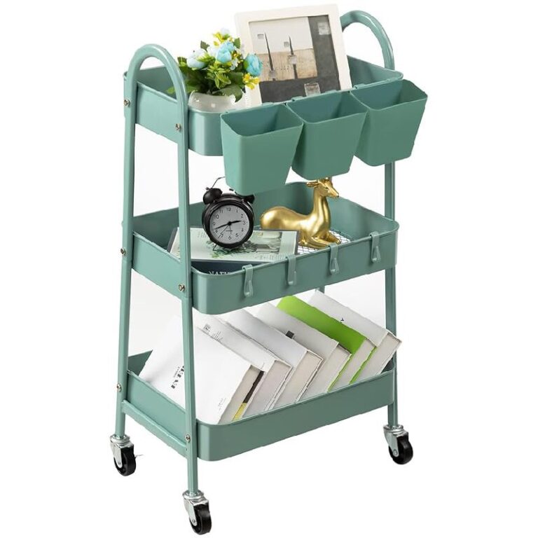 danpinera 3-Tier Rolling Cart up to 53% Off Deal