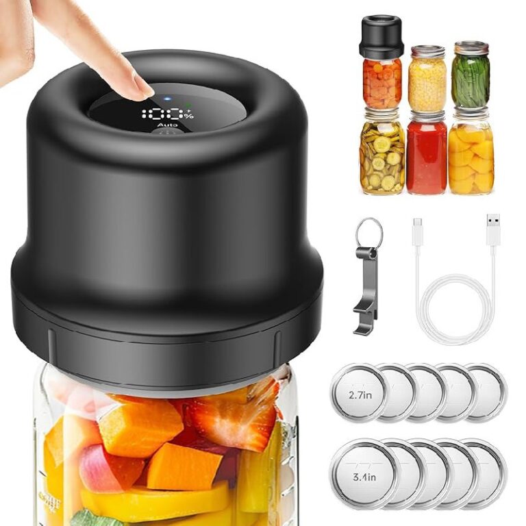 Electric Mason Jar Vacuum Sealer up to 50% Off Deal