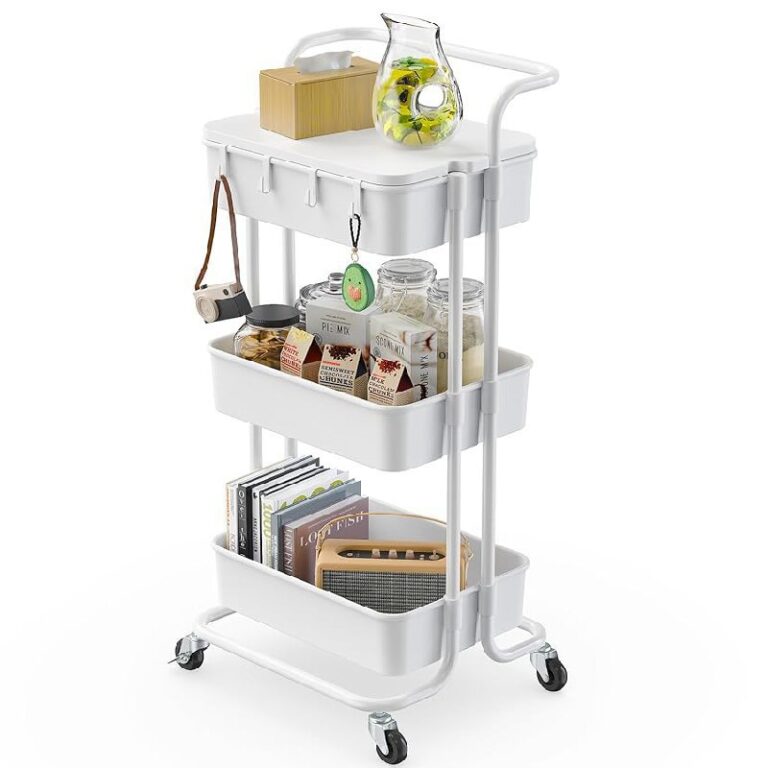 Pipishell 3 Tier Rolling Cart: Up to 40% Off Deal