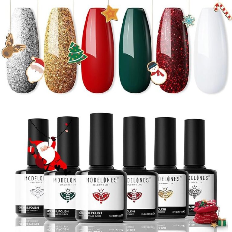 modelones Christmas Gel Nail Set up to 57% Off Deal