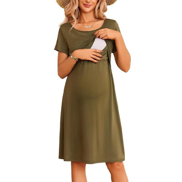 Ekouaer Nursing Dress up to 20% off Deal