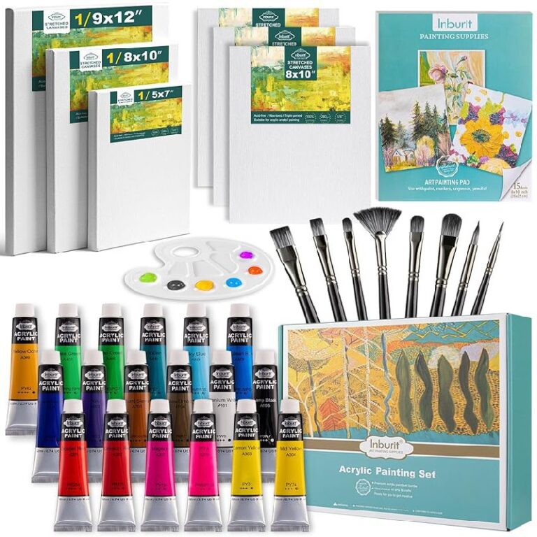 Inburit Painting Supplies Kit – up to 50% off Deals