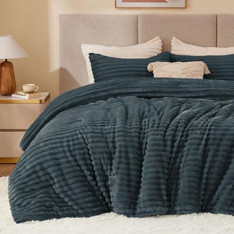 BEDELITE Fleece King Comforter Set up to 40% Off Deal