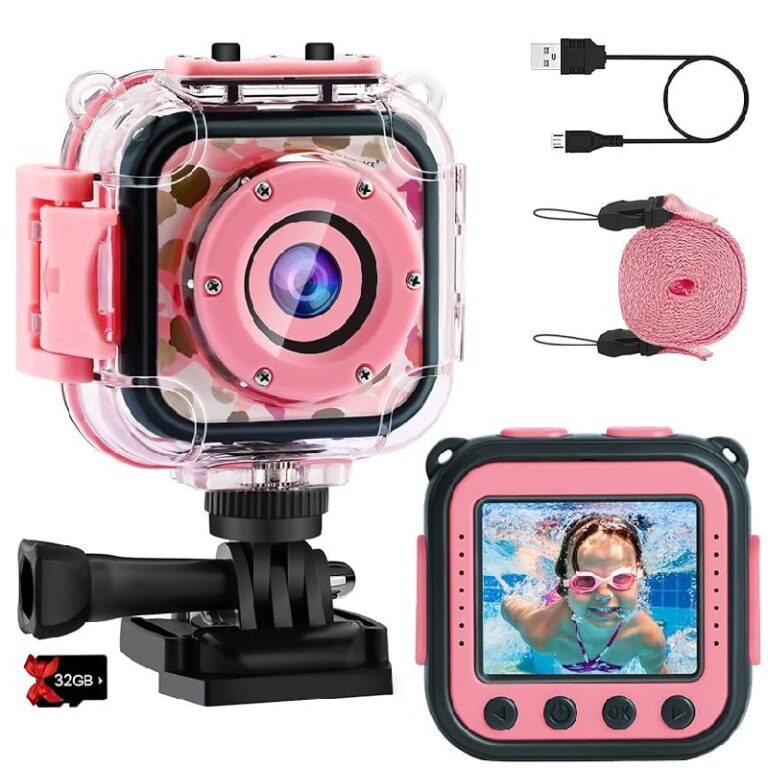 PROGRACE Kids Waterproof Camera Girls – Up to 50% Off Deal