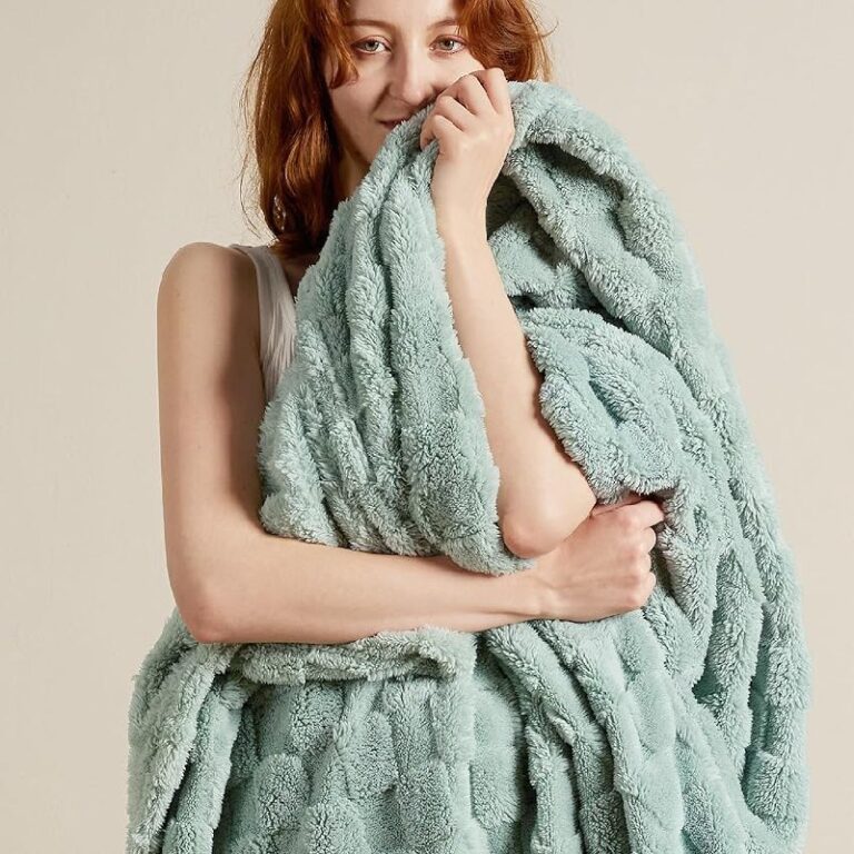 Bedsure Sage Green Throw Blanket Up to 46% Off Deal