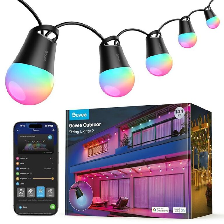 Govee Smart Outdoor String Lights 2: Up to 60% Off Deal