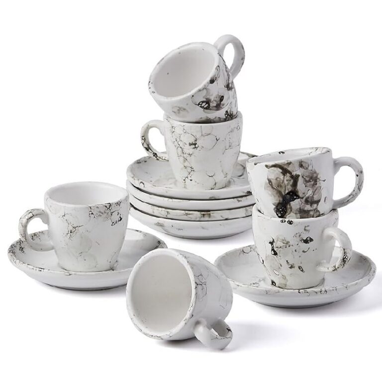 SIDUCAL Espresso Cups Set: 50% Off Deal