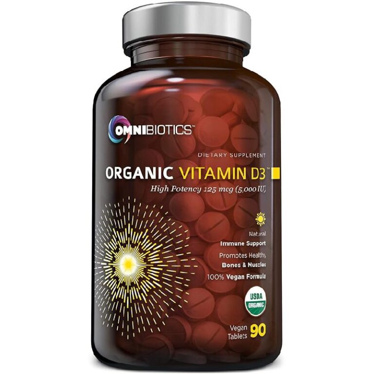 Organic Vitamin D3 5000 IU – Up to 50% Off Deal