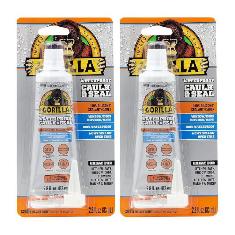 Gorilla Silicone Sealant Caulk up to 30% Off Deal