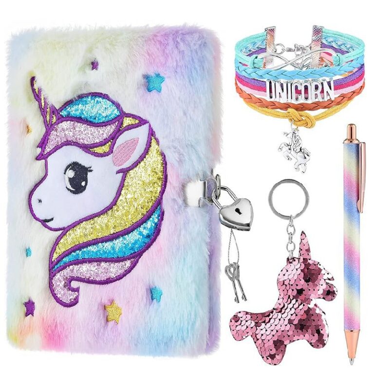 WERNNSAI Unicorn Diary with Lock up to 33% Off Deal