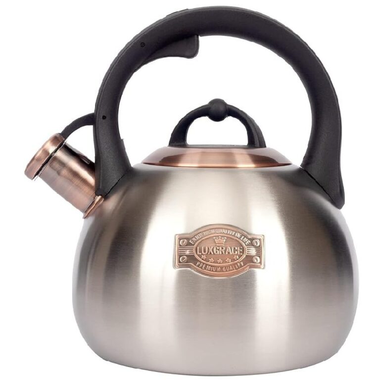 3.1 Quart Teal Whistling Tea Kettle up to 10% Off Deal