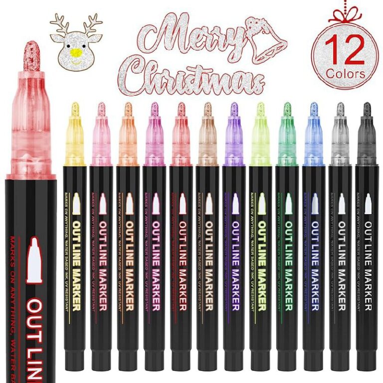 OLINGYOU Outline Markers up to 17% Off Deal