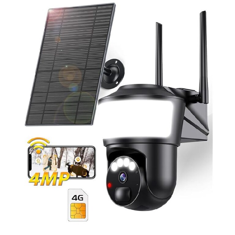 Upgraded 4G LTE Cellular Security Camera: Up to 10% Off Deal