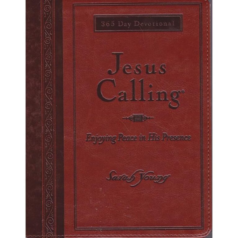 Jesus Calling: Large Deluxe Edition up to 47% off Deal