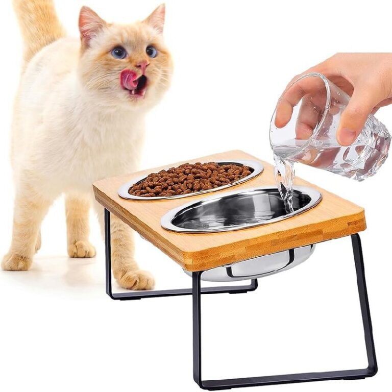 FUNACAY Elevated Cat Bowls up to 15% off Deal