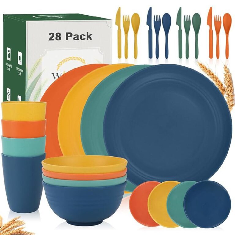 Wrova Wheat Straw Dinnerware Sets up to 20% Off Deal