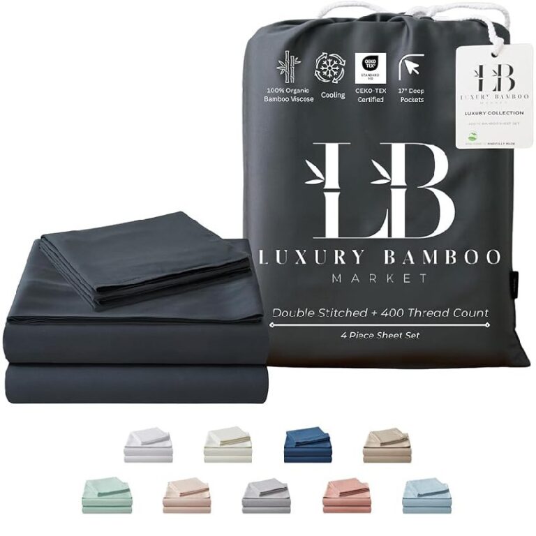 Luxury Bamboo Market Bed Sheet Set Up to 50% Off Deals