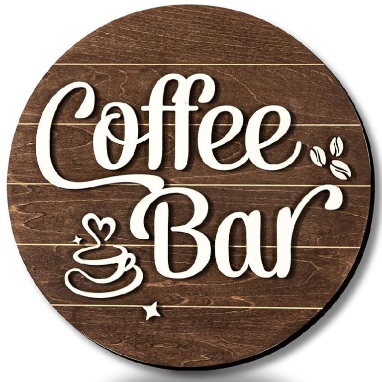 Woodamore Coffee Bar Sign – Up to 30% Off Deal