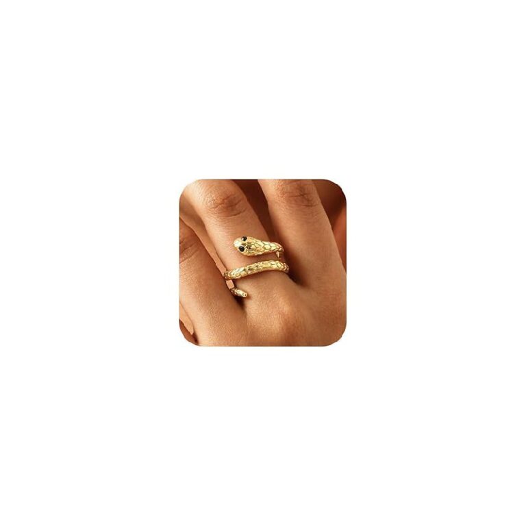 Gold Snake Ring for Women: Up to 30% Off Deal