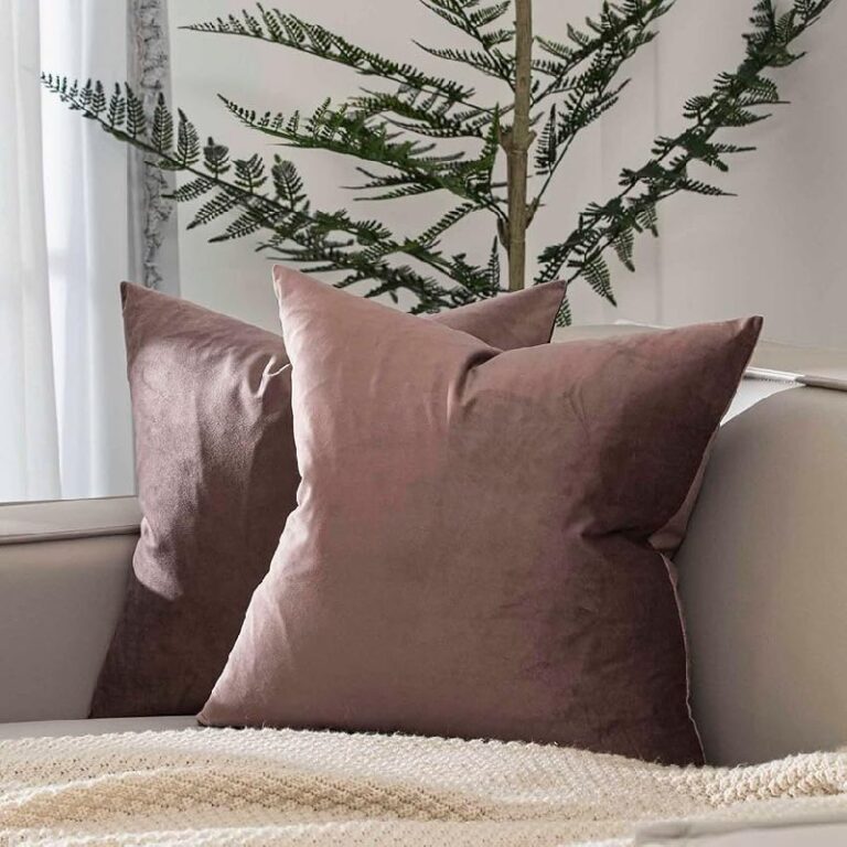 JUSPURBET Velvet Pillow Covers: Up to 50% Off Deal