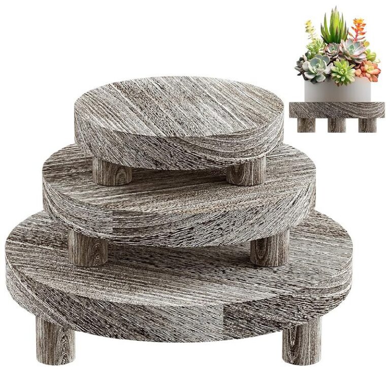 3 Pcs Wood Plant Stand: Up to 50% Off Deals