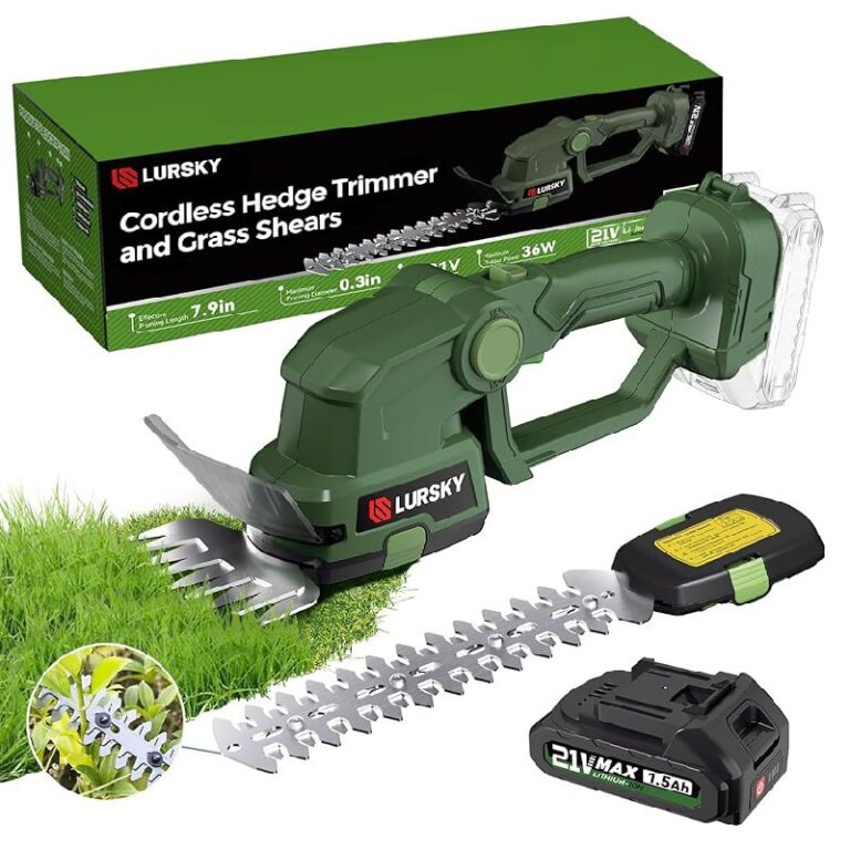 LURSKY Cordless Hedge Trimmer up to 50% off Deal