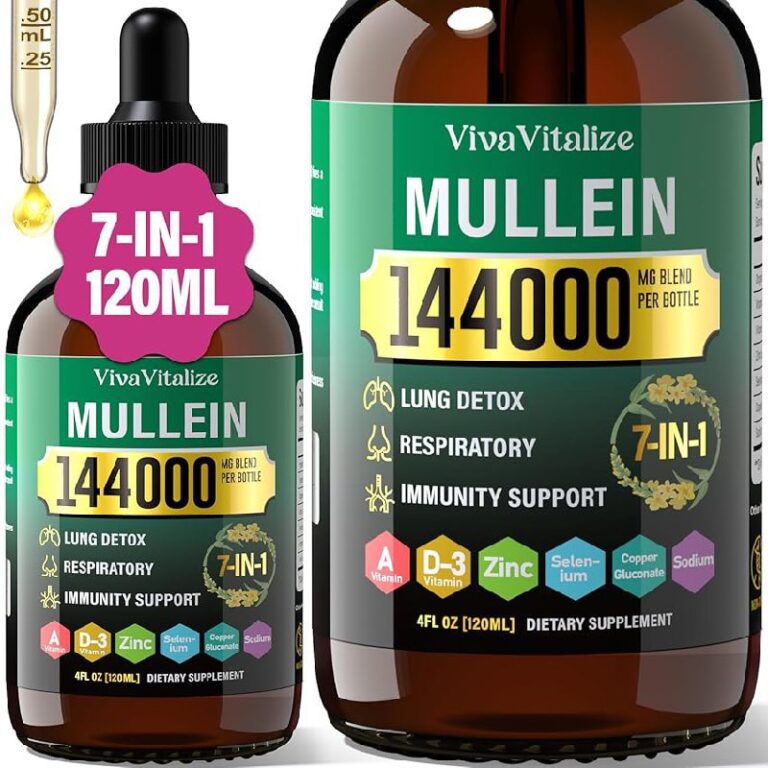 Mullein Drops for Lungs up to 10% Off Deal