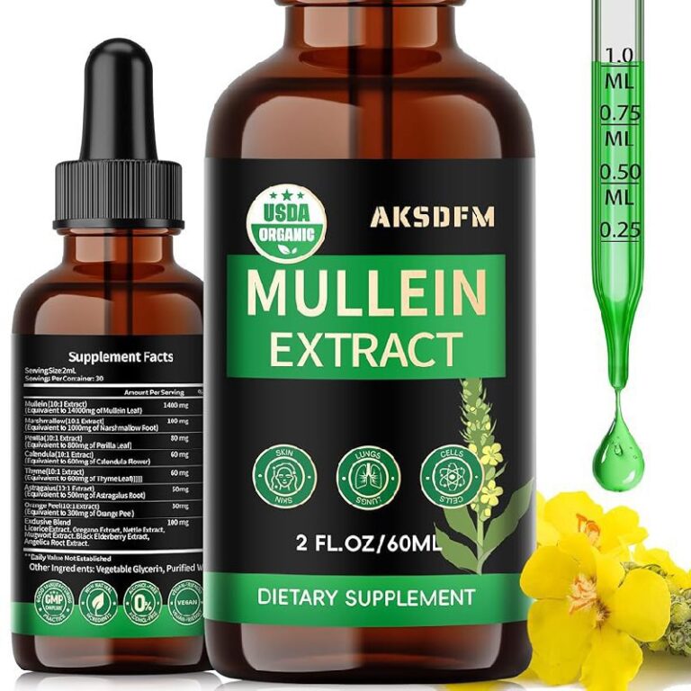 AKSDFM Mullein Drops up to 23% off Deal