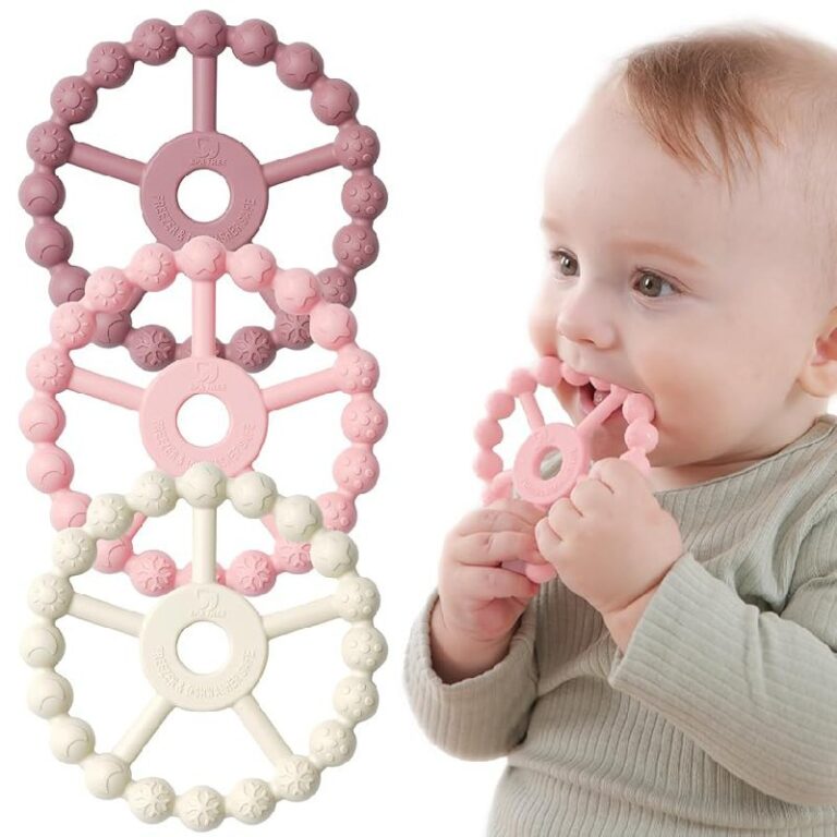 3 Pack Ring Teether Baby Toys up to 40% off Deal