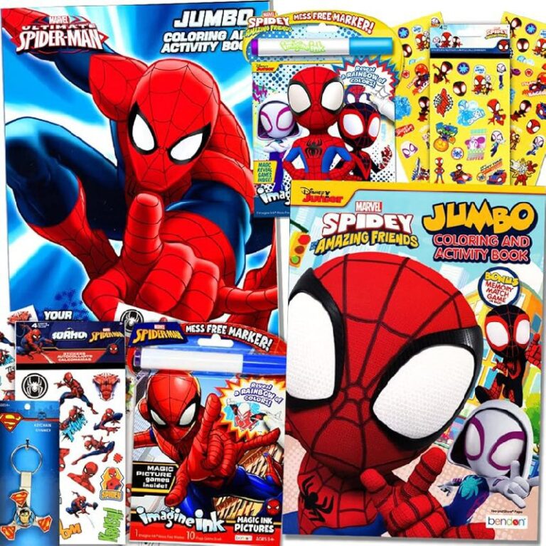 Amazing Spidey Coloring Set up to 50% Off Deal