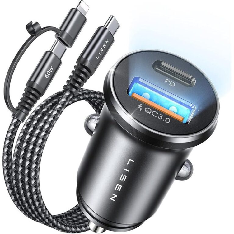 LISEN USB C Car Charger up to 15% off Deal