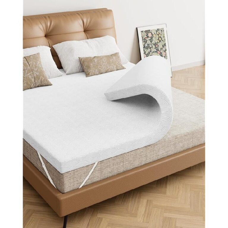 Zenzy 4″ Twin Firm Memory Foam Mattress Topper Deal