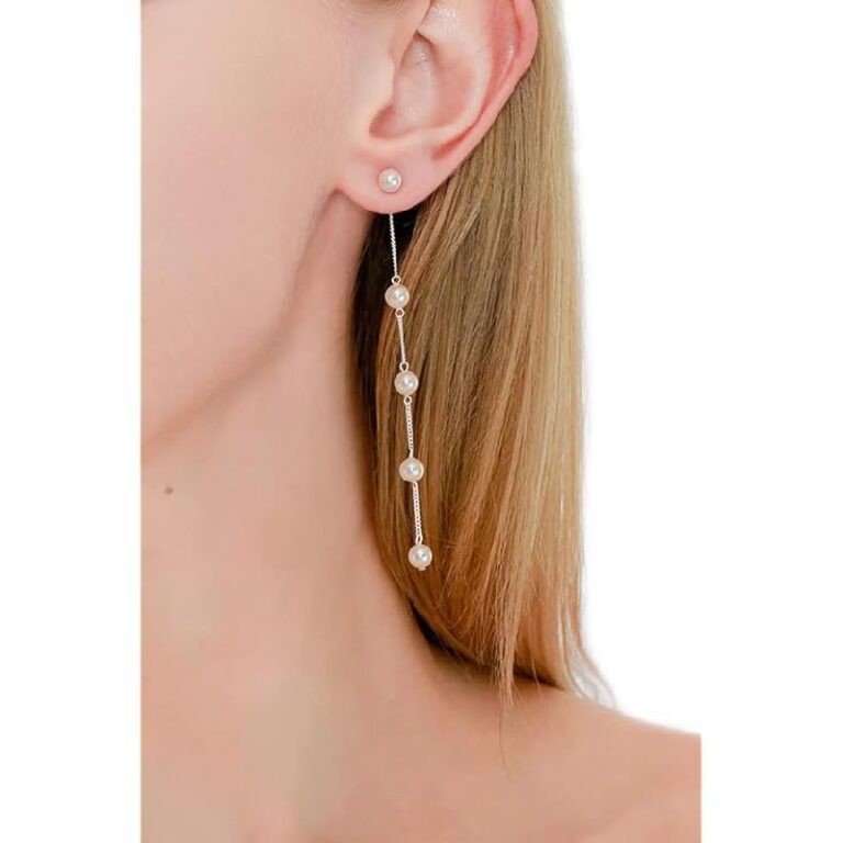 Fine Pearl Drop Bride Earrings up to 20% Off Deal