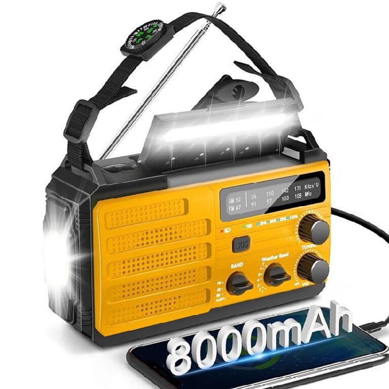 8000mAh Emergency Radio up to 50% Off Deal