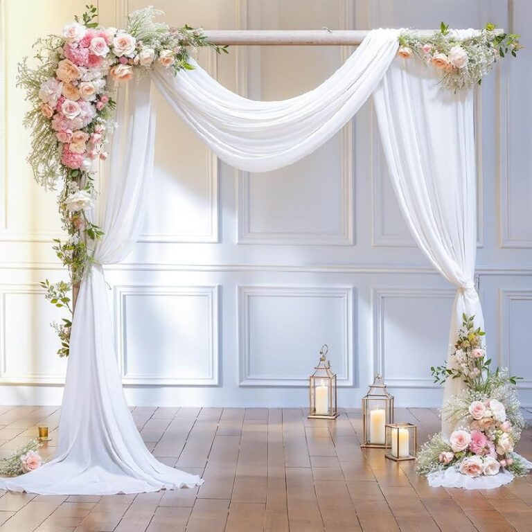 Wedding Arch Draping Fabric: Up to 50% Off Deal