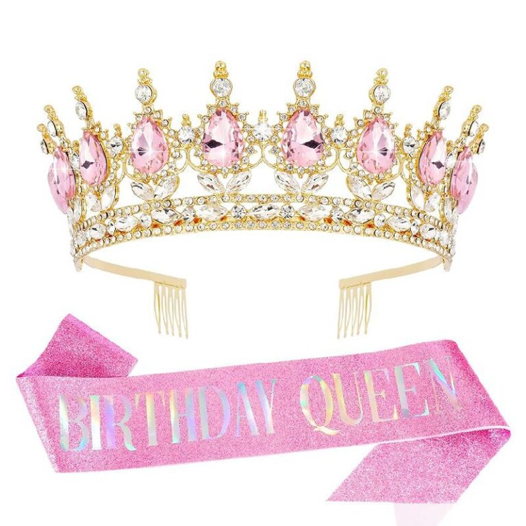 Vovii Birthday Crown & Sash Set: Up to 25% Off Deal