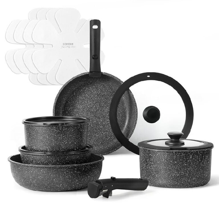 CAROTE 15pcs Cookware Set up to 57% Off Deal