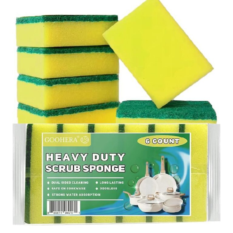 Goohera Heavy Duty Scrub Sponge – Up to 50% Off Deal