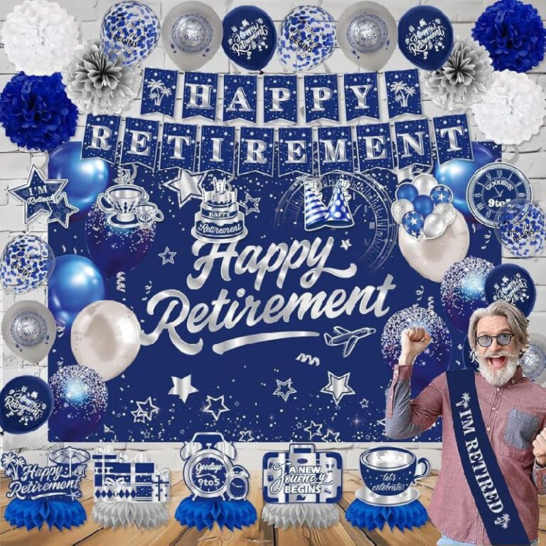 Happy Retirement Decorations up to 40% Off Deals