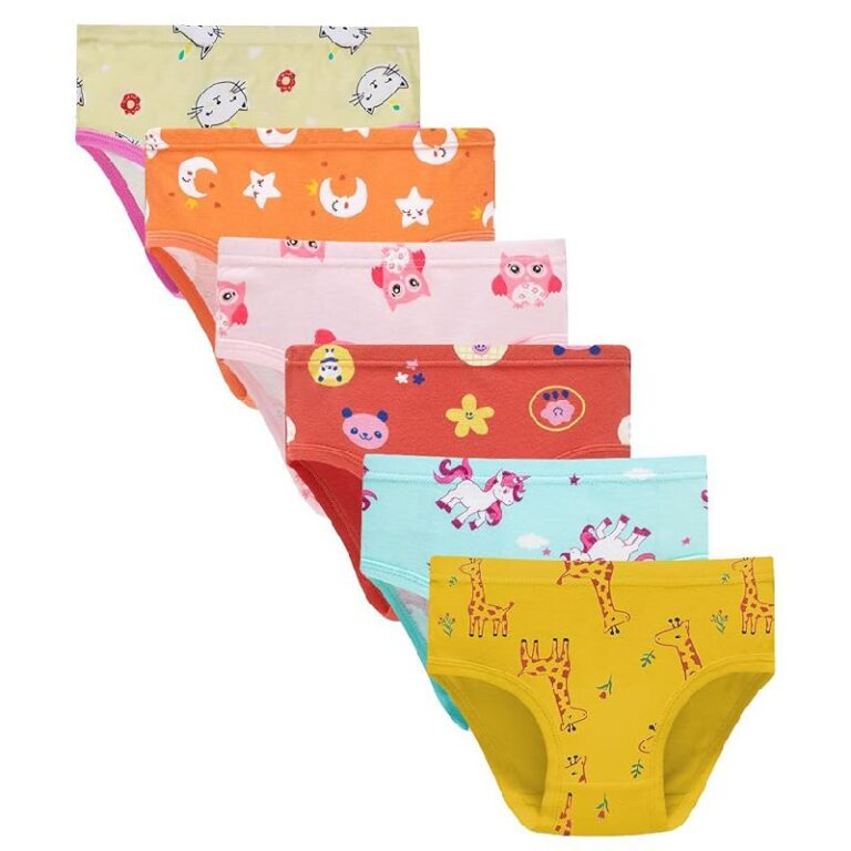 Sladatona Little Girls Cotton Underwear up to 50% off Deal