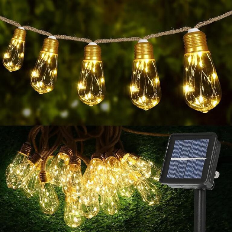 Solar Outdoor String Lights Up to 50% Off Deal