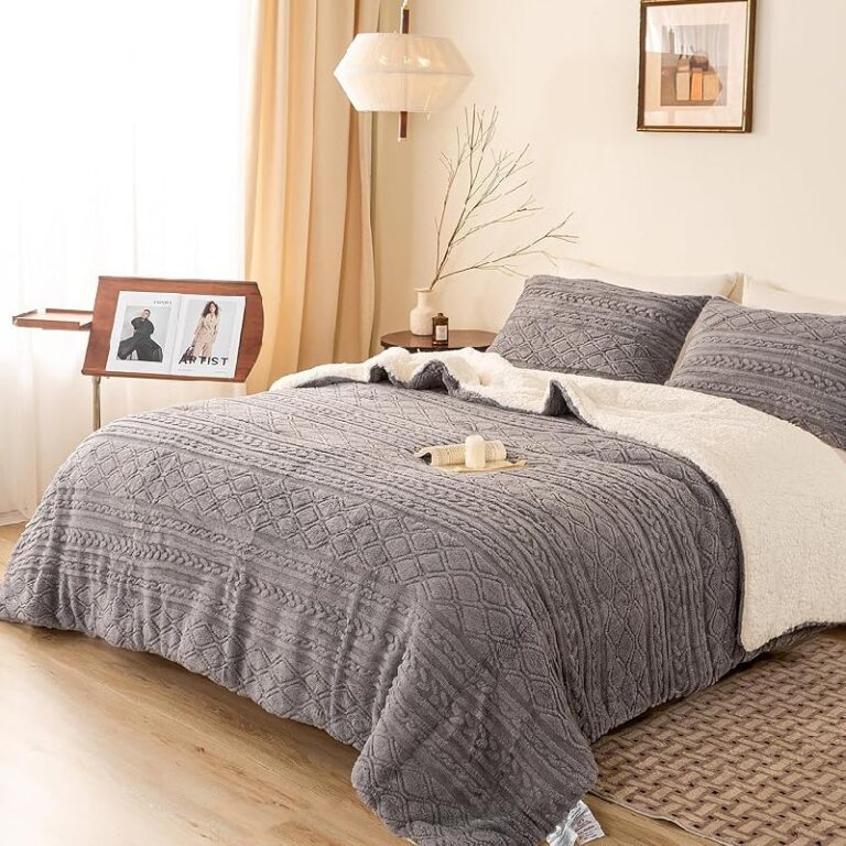 BOHOPOPM Sherpa Fleece Comforter up to 50% Off Deal