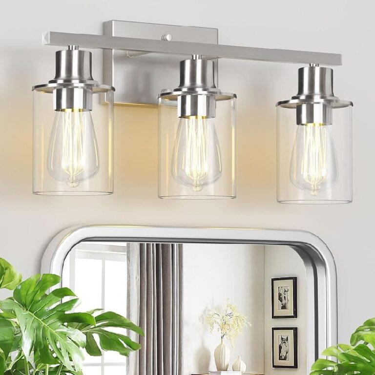 THECHAM 3 Light Bathroom Fixture up to 50% Off Deal