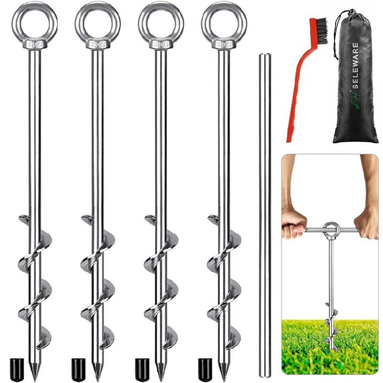 SELEWARE Camping Stakes Set – Up to 50% Off Deal