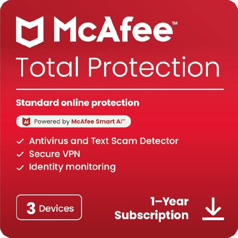 McAfee Total Protection: Up to 80% Off Deal